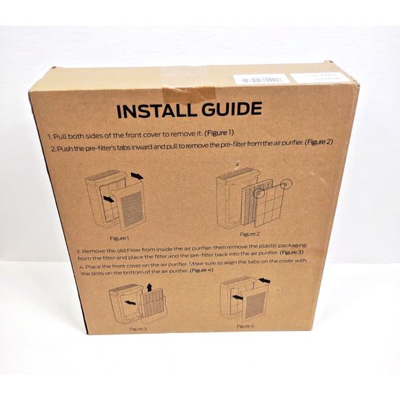 2 Pk Vital 100S Replacement Filter for LEVOIT Vital 100S Purifier H13 HEPA White - Picture 4 of 10